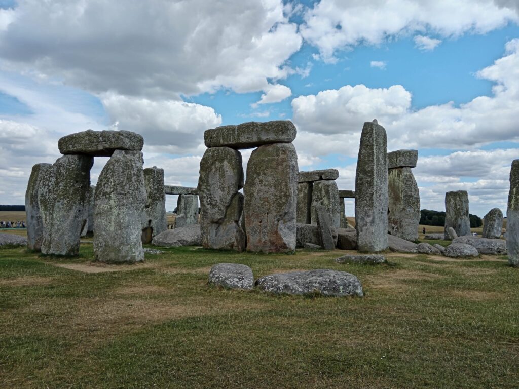 Stonehenge a Londýn letecky