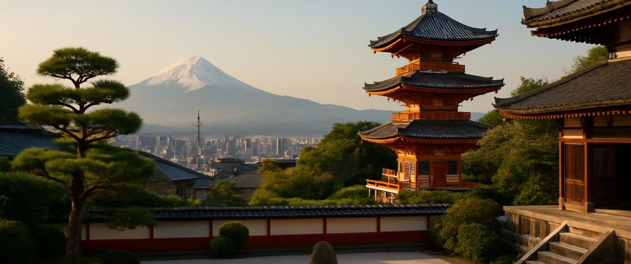 Japonsko medzi zenovými záhradami, technológiou a tradičnou kultúrou