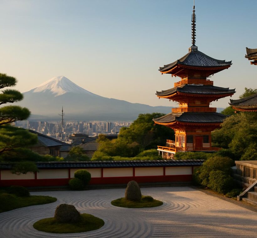 Japonsko medzi zenovými záhradami, technológiou a tradičnou kultúrou